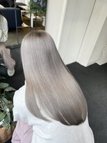 ダブル アンダーバー サロン(W_SALON) 【W_SALON 河原町】ラベンダーグレージュ×透明感カラー
