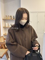 メルト 京橋店(melt) ブリーチなしでつくるオリーブベージュ