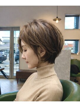 ハイプ(hipe) 大人のキレイシルエットショートボブ＊