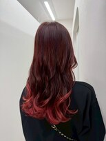 アミリー ひたち野うしく店(Amily) ハイライトバレイヤージュダブルカラーケアブリーチ20代30代