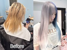 【良くある質問】カラーとエクステ同時施術可能？？エクステと色馴染むの？