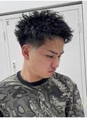 【坂本翔】テーパースパイキーショート松戸/パーマ/短髪