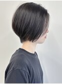 ＊丸みショートボブひし形くびれショートボブ大人ショートカット
