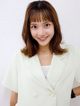 アーダーヘアーサロン 鯖江店(ADER HAIR SALON) 大人可愛いくびれ切りっぱなしボブ