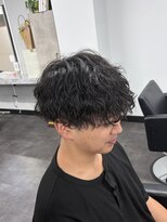 エン 四街道店(en)&nbsp;◇波巻きスパイラル◇【四街道/千葉／國吉/メンズパーマ】