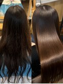 【完全オーダーメイド】【ダメージ80%削減】美髪縮毛矯正