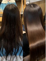 サロンド アクトレス 銀座店(salon de actress)&nbsp;【完全オーダーメイド】【ダメージ80%削減】美髪縮毛矯正