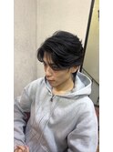 毛流れセンターパート