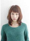 ショートバングで可愛い大人スタイル