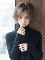 エル(LE)&nbsp;ヴェールウェーブブルージュアシメ似合わせカットショート