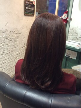 花鳥風月トータルビューティー ナチュラルストレート/ブラウンヘアカラー／髪質改善