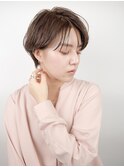 カジュアルマニッシュ#マッシュショート#ボブ#フェザーバング