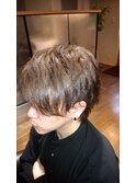メンズショート☆スモーキートパーズ☆