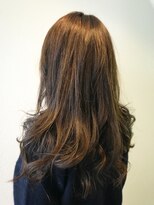 ヘア カンパニー トワ 千葉店(TOWA)&nbsp;ハイ＆ローライトゆる巻きロング