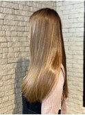 美髪ストレートロング