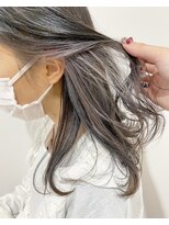 エマ 蕨(EMMA) ◎ホワイトラベンダー◎インナーカラー
