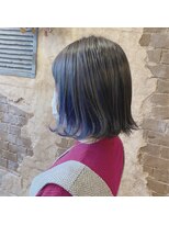 マギーヘア(magiy hair)&nbsp;magiy hair [yumoto]ブルーアッシュボブ