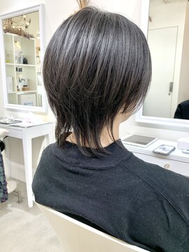 フォーク FOLK 【FOLK】似合わせカット☆サイドショートウルフ♪