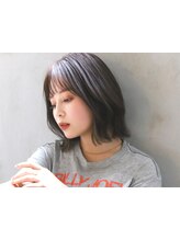 [茨木]カット+リタッチカラー+Tr￥4950★インナーカラー/ハイライト/ダブルカラー/ブリーチもお任せ下さい♪