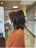 暗髪アッシュ(^^)