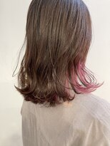 ピノリコ Hair&make pinorico インナーカラー × ピンク