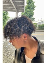 アッシュヘアー 宮下本店(A-sh HAIR) ハイライト＆ツイストスパイラル