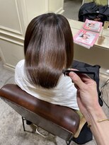 ロロ(ro-ro)&nbsp;【恵比寿 ro-ro】鶴田限定メニュー髪質改善酸性ストレート