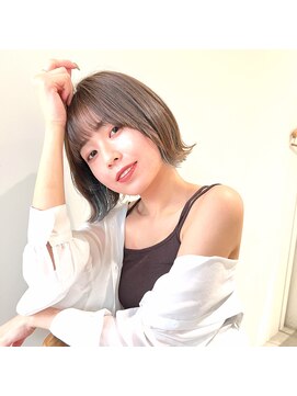 アンラタ(anrata) イヤリングカラーお洒落ボブ