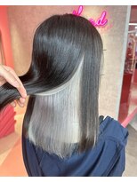 ロンドヴァリー 渋谷店(Lond vallee)&nbsp;インナーカラーホワイト！デザインカラー！