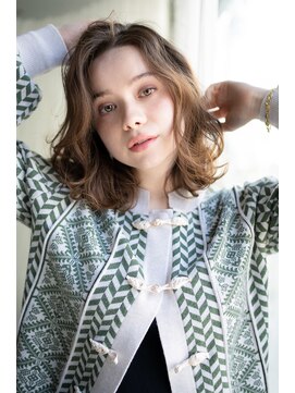 マグノリア オモテサンドウ(MAGNOLiA Omotesando) ほつれる質感が可愛いやわらかエアウェーブパーマ・・・担当KAYO