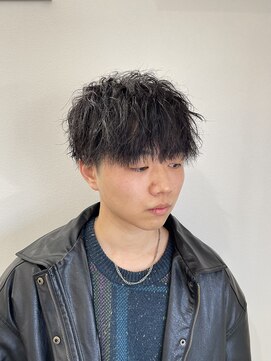 ヘアステーションフラット(HAIR STATION FLAT) 強めツイストパーマ