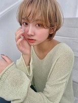 サンド 表参道(sand)&nbsp;ショートボブ縮毛矯正 10代20代30代40代