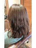 コテ巻き風ウェーブパーマ