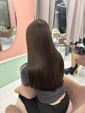 ガーランド(Girland) 【girland】チョコレートカラー 韓国風/レイヤーカット