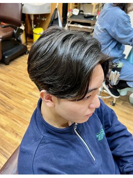 ヘアスタジオ ロメオ(hair studio Romeo) ニュアンスパーマセンターパート