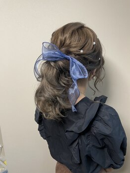 チルムーン(CHILLMOON)の写真/イベント&特別な日は崩れにくいプロの技でいつも以上に可愛くアップデート♪周りに差がつくスタイルに☆