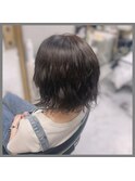 ゆるふわショートボブ/アッシュ/小顔似合わせ/モテ可愛い