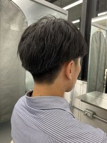 ジエクト アイロ 江坂駅前店(The Ect ilo)&nbsp;ビジネスヘア　ツーブロック　センターパート