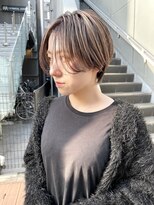 ヌード(NUDE)&nbsp;NUDEハイトーンダブルカラー ハンサムショート大人ショートボブ