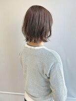 クイントネオリーブ 自由が丘正面口店(quint:neolive)&nbsp;外ハネボブ　抜け感ベージュ　自由が丘　インナーカラー　韓国