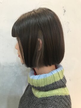 スーリール 柚須店(Sourire) さりげないインナーカラー