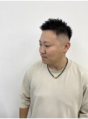 アップバングショート