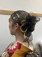 ヘアーアンドメイク きゃら(Hair&Make chara)の写真/【成人式着付けやヘアセットお電話にて受付！】成人式・卒業式・イベントなど晴れの日を華やかに演出＊