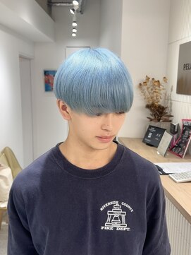 メンズペレ 渋谷(MEN'S PELE) ニュアンスパーマ/韓国マッシュ/スパイキーショート/渋谷