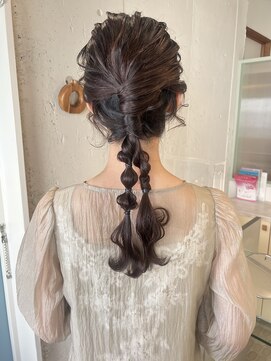 ペピンバイメルシー(pepin by merci.) ＊ ツイン ローポニー 【結婚式/お呼ばれ/イベント】