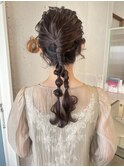 * ツイン ローポニー 【結婚式/お呼ばれ/イベント】