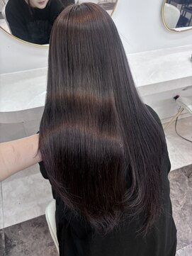 エス(Ess) 美髪/ワイドバング/ホワイトブロンド[髪質改善/ヘアセット/大宮]