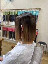 ミラシィ 成田(Mirashy)&nbsp;ハイライトカラーミルクティーベージュレイヤーカット