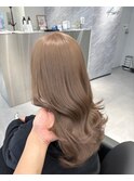 ブリーチなしでできるヘーゼルベージュ♪10代20代30代