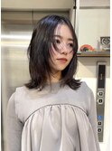 姫カットレイヤー/レイヤーカット/韓国風巻き/顔周り/表参道